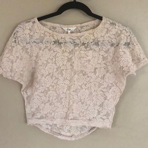 Size Small Lace Crop Top Size Small